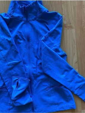 Zella Bright Blue Full-Zip Hoodie